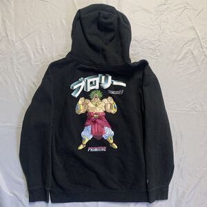 Dragon Ball Z X Primitive Men's Broly Hoodie Size Medium